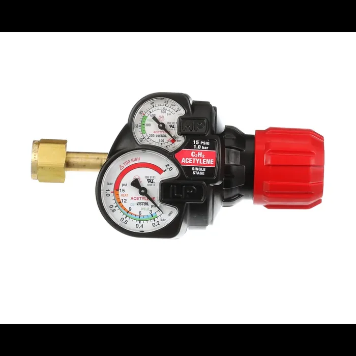 Victor Edge 2.0 ESS42 HD Acetylene Regulator, CGA 300 – 0781-3603