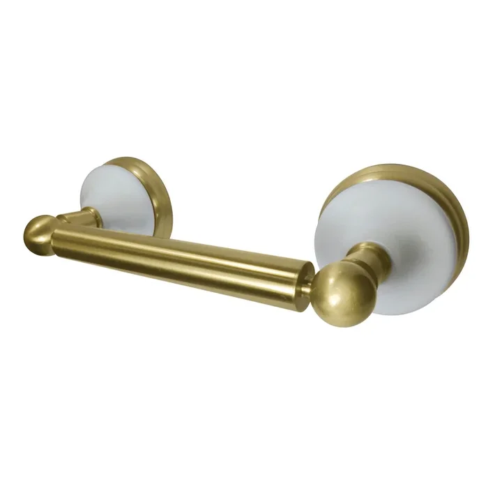Victorian Toilet Paper Holder, Brushed Brass – Kingston Brass