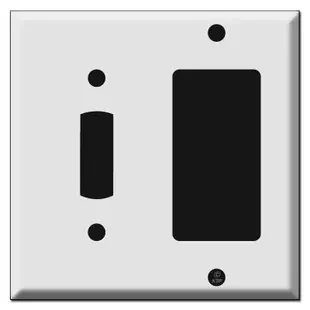 Vintage Fat Toggle + Decor Dimmer/GFCI Outlet Cover Plates