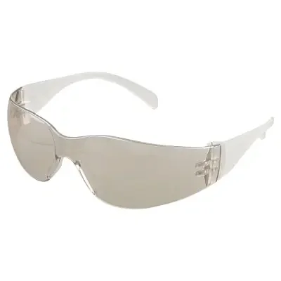 Virtua Safety Eyewear, Indoor/Outdoor Mirror, Polycarbonate, Hard Coat, Clear,