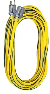 VOLTEC 20 AMP YEL/BLU -40 CORD 12/3 x 100‘ W/LIGHTED ENDS
