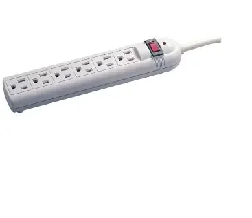 VOLTEC POWER STRIP WITH SURGE PROTECTOR 4 OUTLET