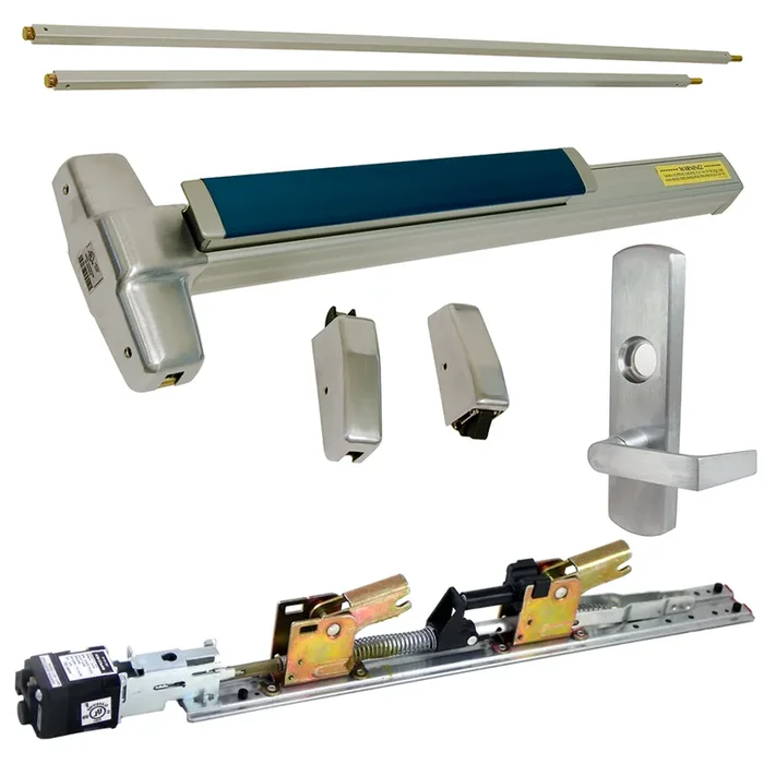 Von Duprin Fire-Rated QEL SVR Exit Device with Nightlatch Lever Trim