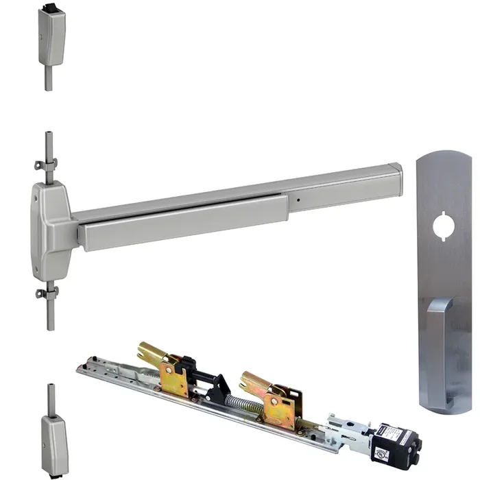Von Duprin QEL SVR Smooth Exit Device with 990 Nightlatch Trim