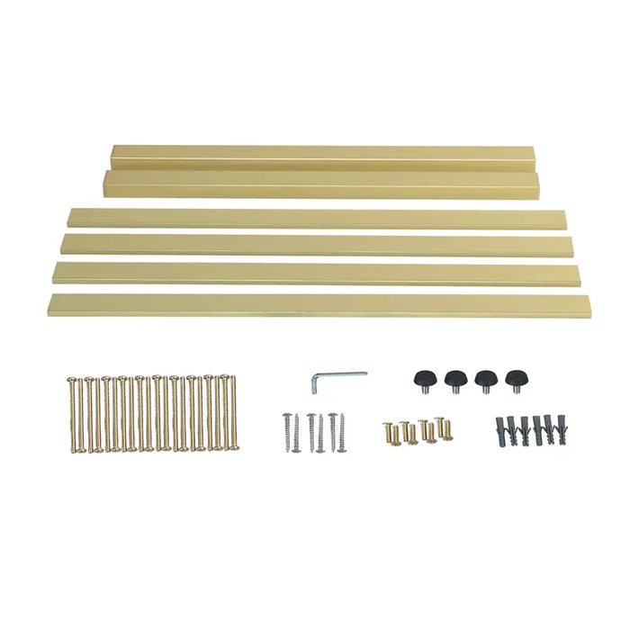 VSP3122H7 Console Sink Base Bar Shelf – Brushed Brass by Kingston Brass
