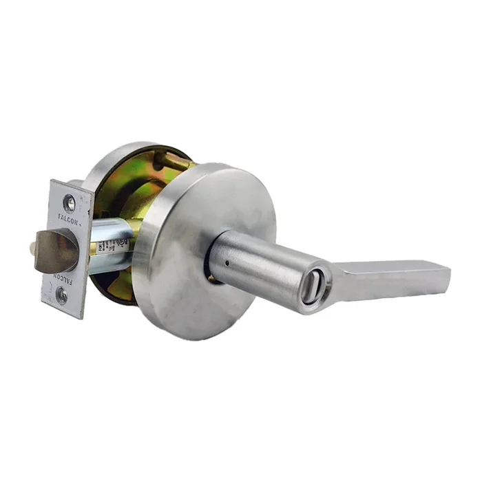 W Series Office Latitude Lever Lock C Keyway KD – Satin Chrome Finish