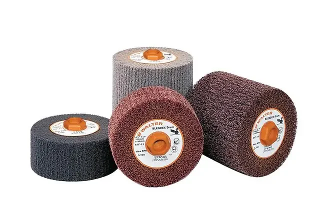 Walter 07M322 4-1/4″ x 2″ Coarse Surface Conditioning Blendex™ Drum
