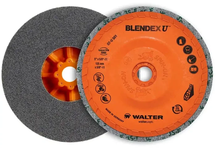 Walter 07U451 4.5″ x 5/8-11″ Blendex U Cup Disc