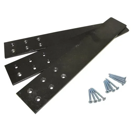 Weha Counter Top Support Bracket 14″, Set of 3 with 12 Screws