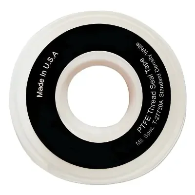 White PTFE Thread Sealant Tape, 3/4 in x 260 in L