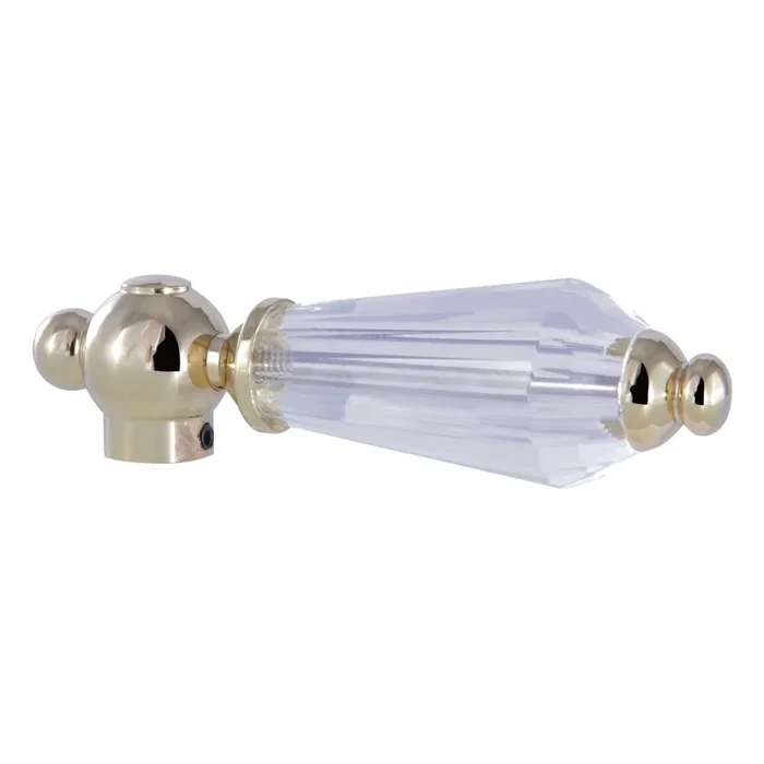 Wilshire Crystal Lever Handle, Polished Brass – Kingston Brass