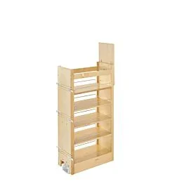 Wood Pantry Pullout Soft Close, 14 X 22 in