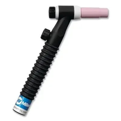 WP-17V Air Cooled Tig Torch Kit, Angled Head, 7/8 in, Two-Piece 12.5 ft Cable