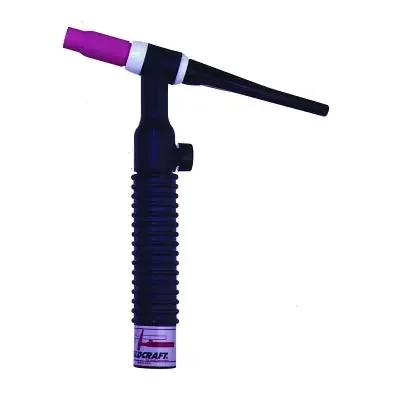 WP-26V Air Cooled Tig Torch Kit, Angled Head, 1 1/4 in, One-Piece 25 ft Cable