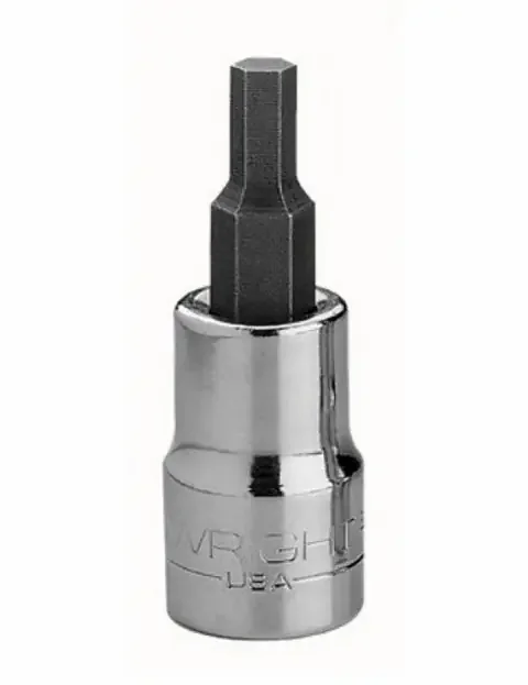 Wright 3/8″ Dr hex bit 12pt, 1/4