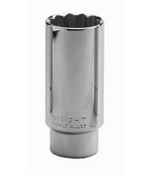 Wright 3/8″Dr Metric deep socket 12pt, 17mm
