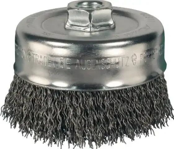 X Crimped Wire wheel 5″