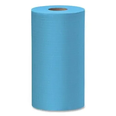 X60 Cloth Wiper, Blue, 9.8 in W x 13.4 in L, Small Roll, 130 Sheets/Roll