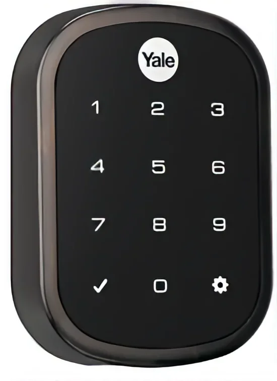 Yale Touchscreen Deadbolt Keypad – Grade 2, Key Free, Oil Rubbed Bronze