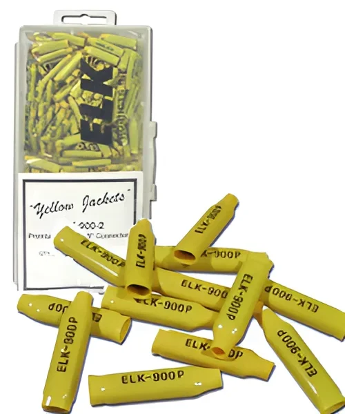 Yellow Jackets B-Connectors 22 to 26 Gauge for Wire Splices – Elk Products Inc