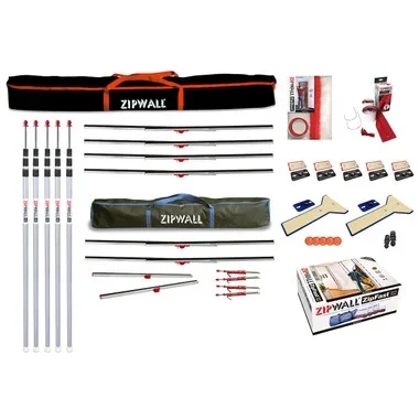 ZipWall Complete Dust Barrier Toolkit – ZWTK