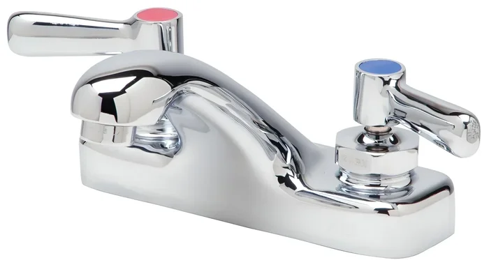Zurn Two Handle Centerset Bathroom Sink Faucet in Chrome Plated